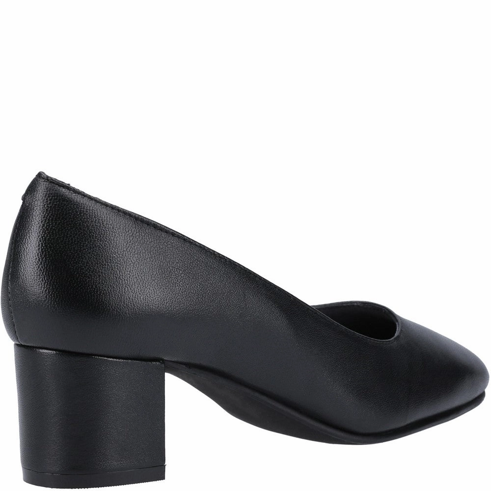 Hush Puppies Anna Wide Patent Shoe Modern Essentials Form And Motion