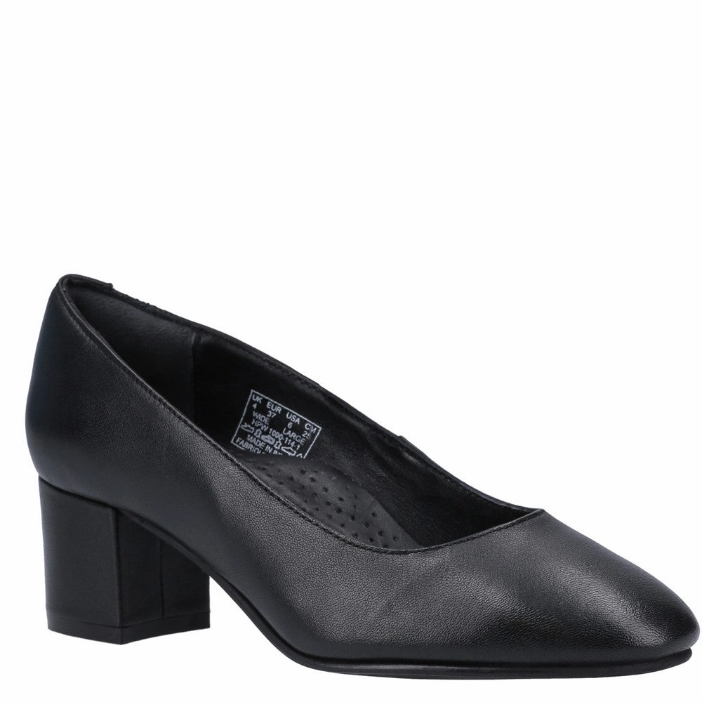 Hush Puppies Anna Wide Patent Shoe City-Fit
