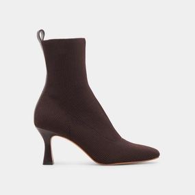 Move-Ready Looks Glamor Knit Boots Dk Brown Knit