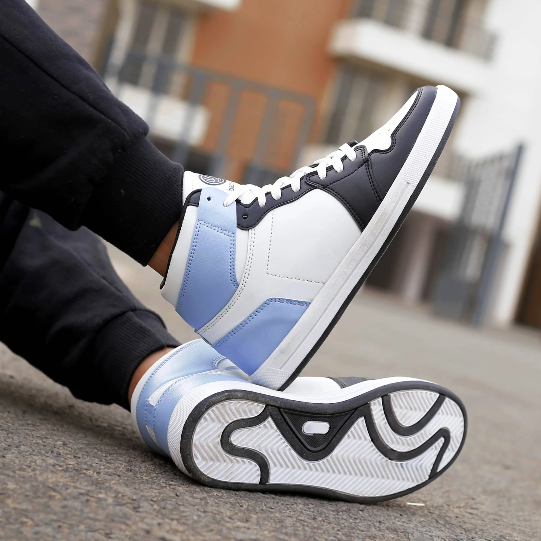 Mobility Made Easy Day-Built Bacca Bucci Boys Or Girls Streetwear Flat Heel High-Top Fashions Sneakers (Age : 8 Years To 12 Years)
