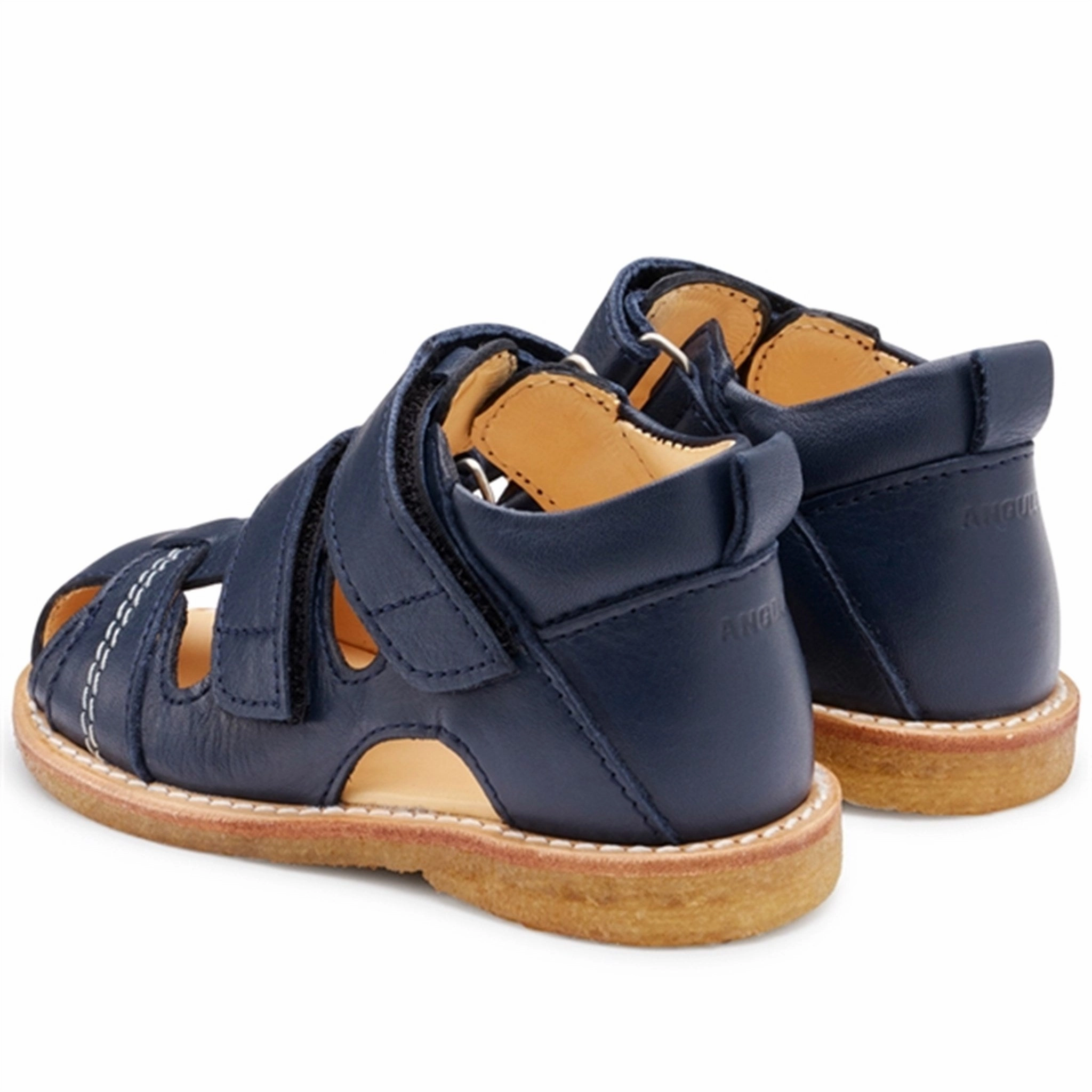 Smart Layering Angulus Starter Sandal W. Velcro Navy
