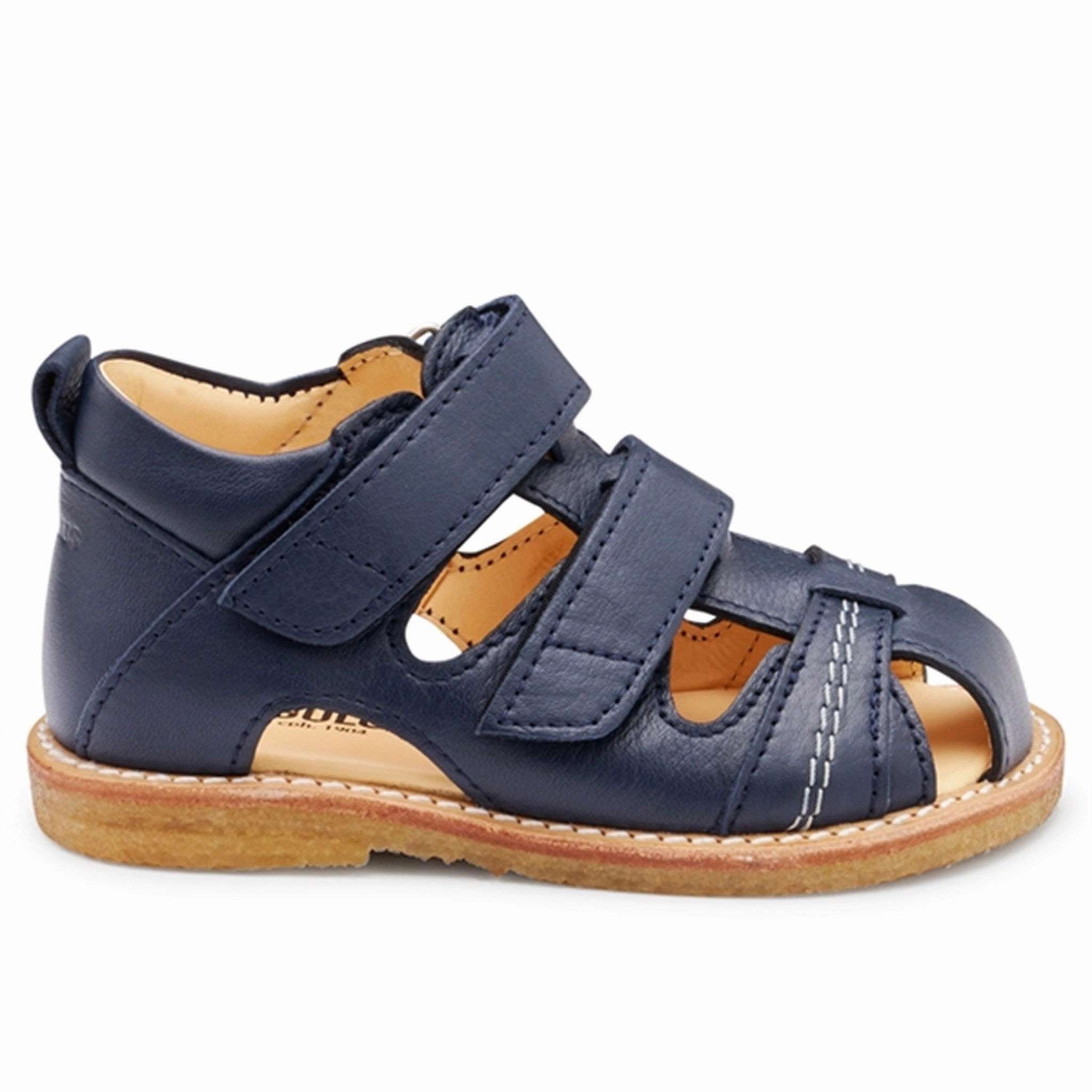 Feel The Flow Style Meets Tech Angulus Starter Sandal W. Velcro Navy