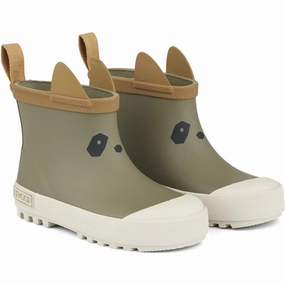 Future-Neutral Life, Simplified Liewood Tekla Rain Boots Panda/Khaki Mix