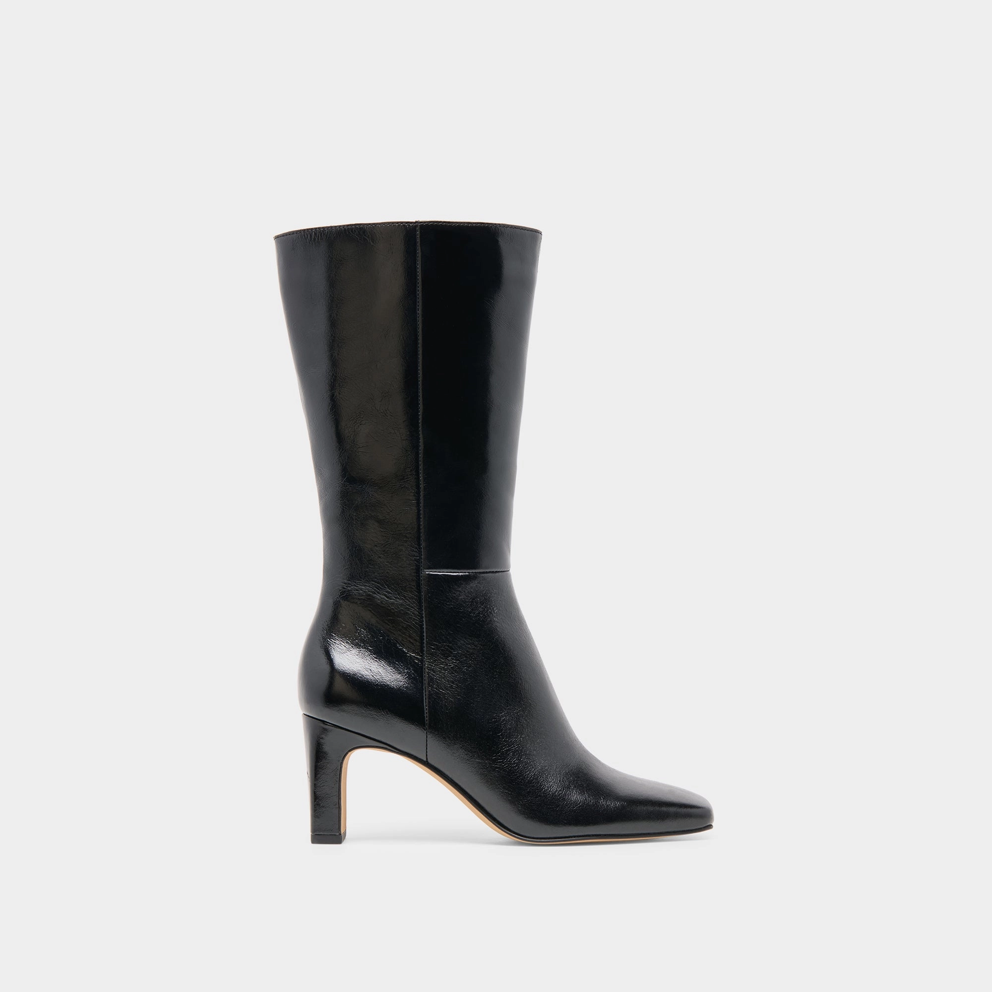Riggs Boots Black Leather Subtle Impact Change-Ready