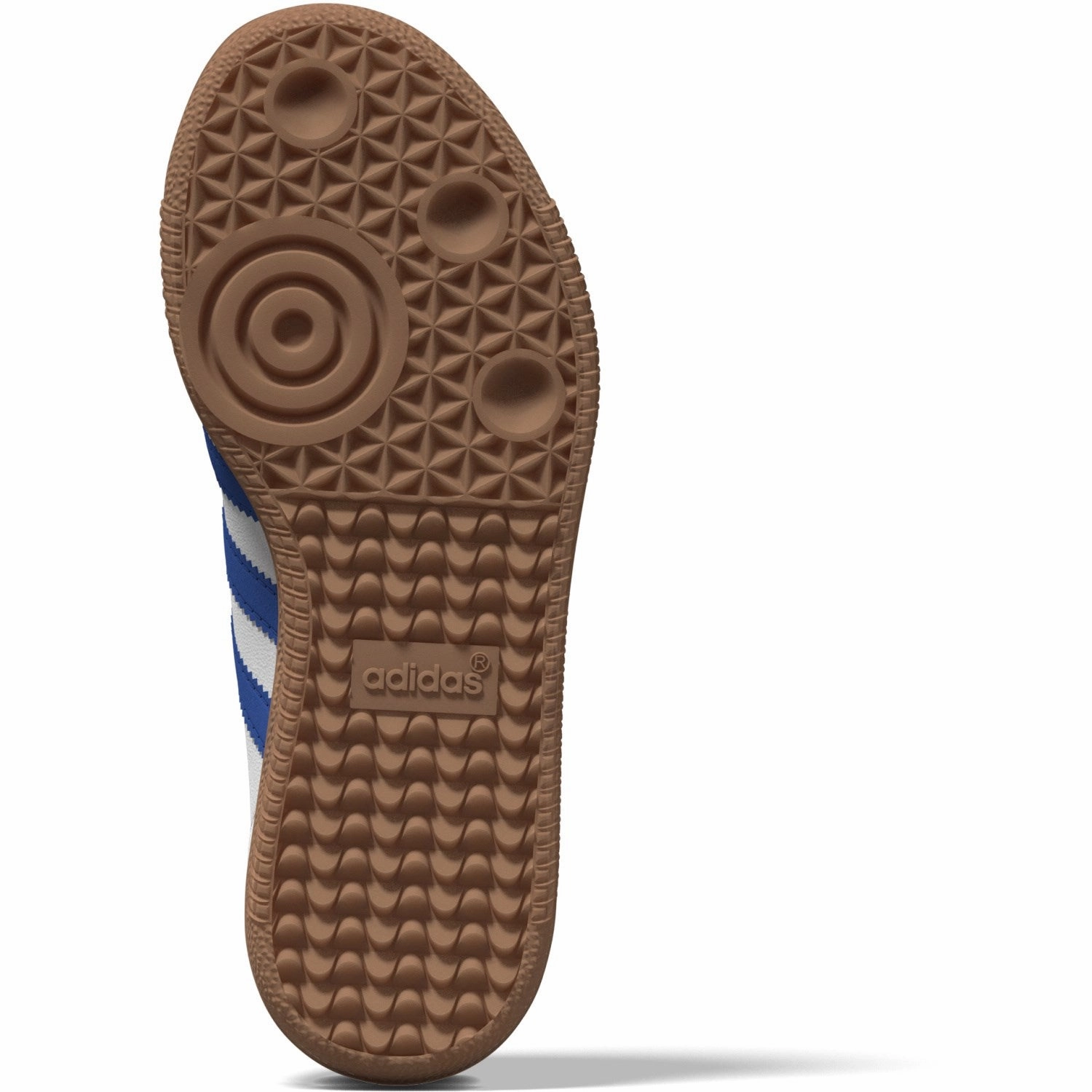 Adidas Originals Ftwr White/Blue/Gum 3 Samba Og C Sneakers Made For Rhythm Design In Focus