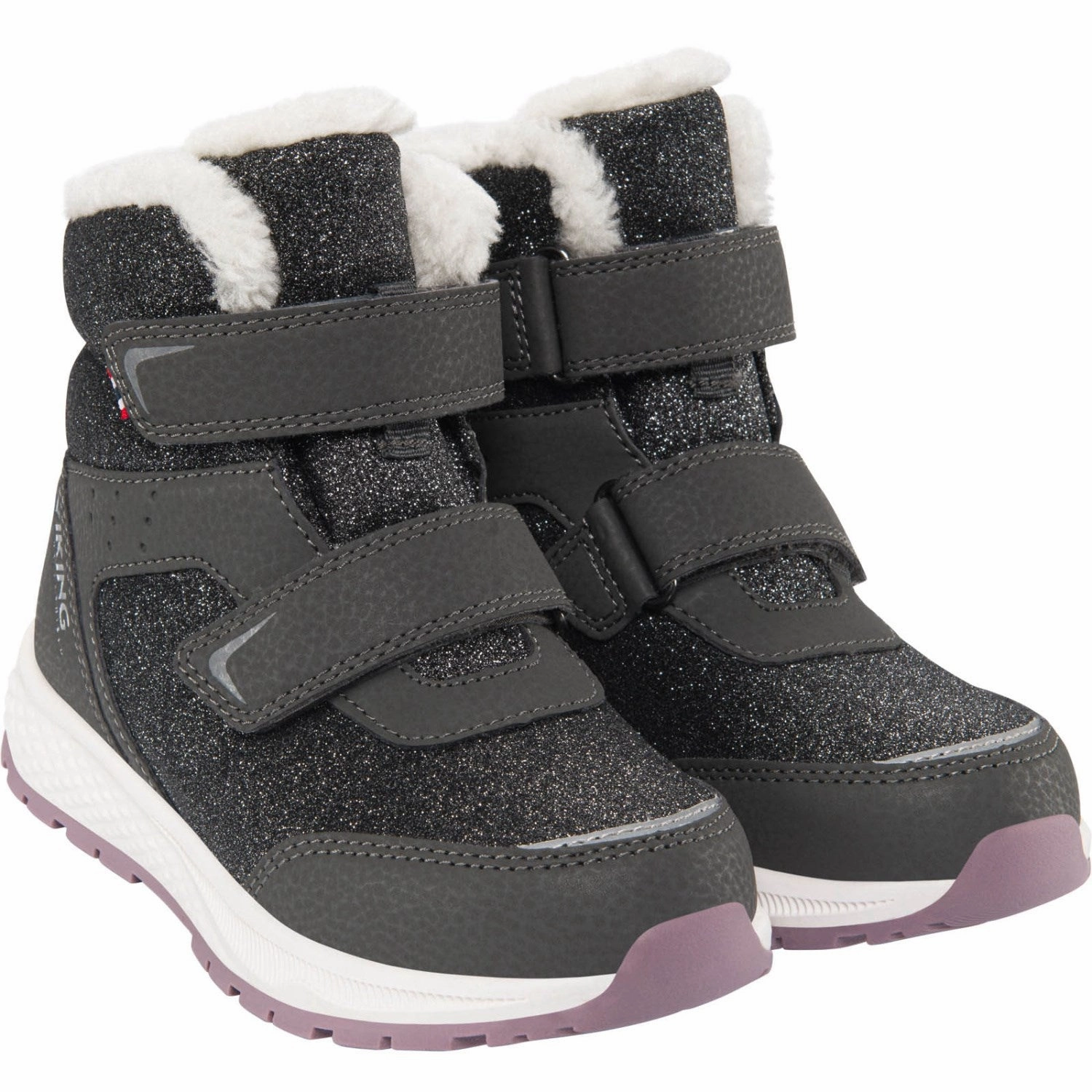 Viking Charcoal/Dusty Pink Equip Warm Wp 2V Smooth Layers Redefining Casual