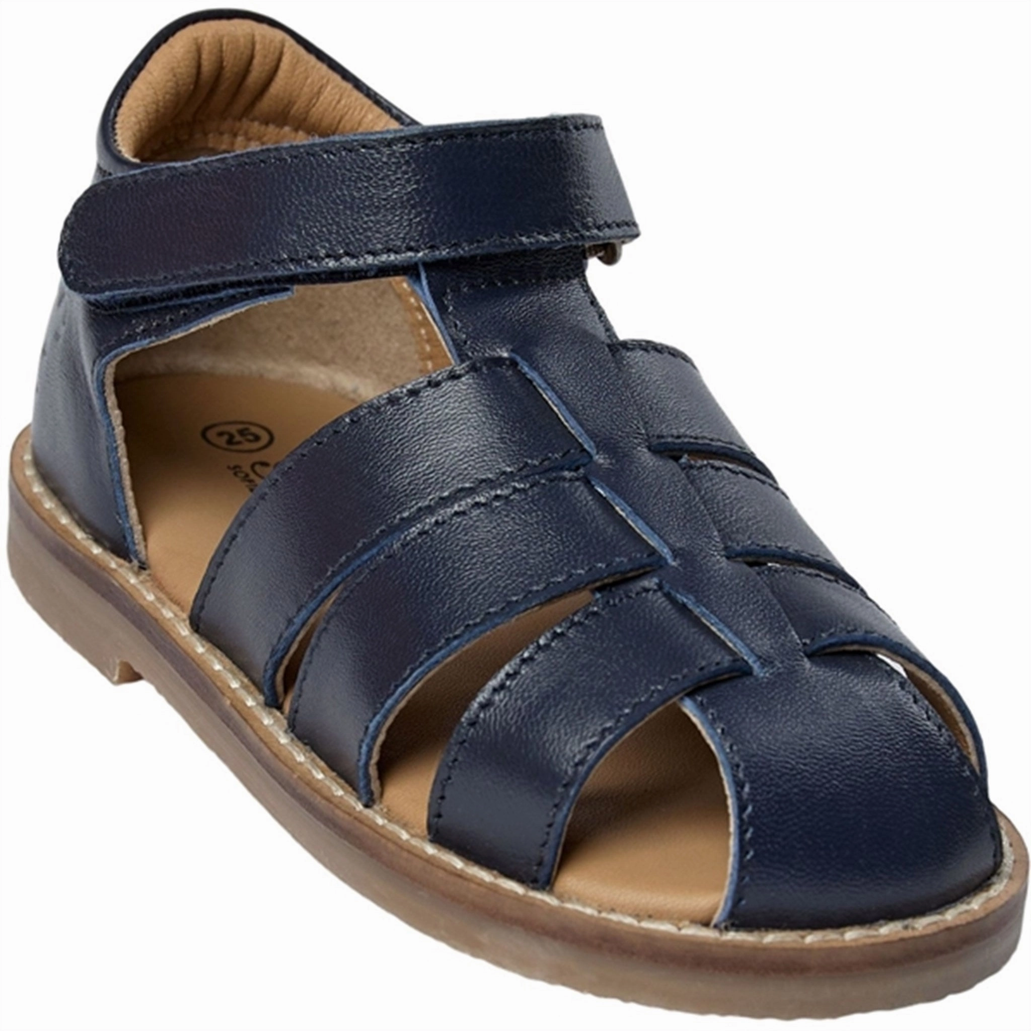 Sofie Schnoor Navy Blue Sandals Expressive Minimal