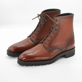 Derby Simple Boot - Cognac Your Functional Form Daily-Ready