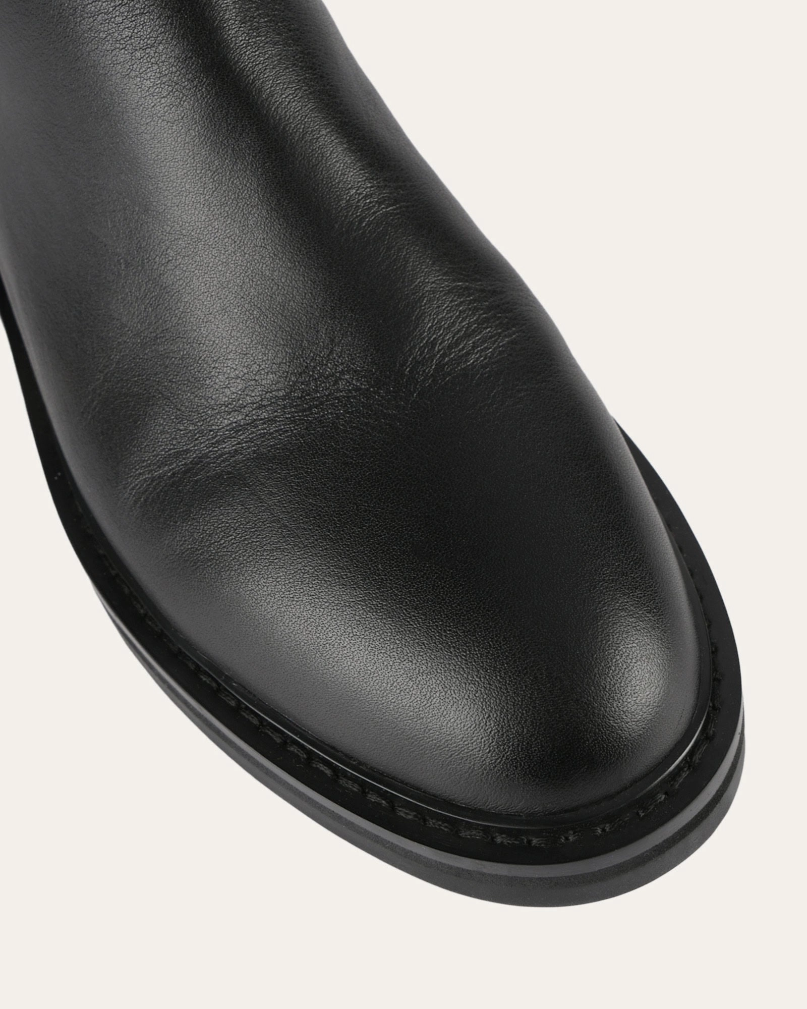 Go Anywhere Jaida Knee Boots Black Leather