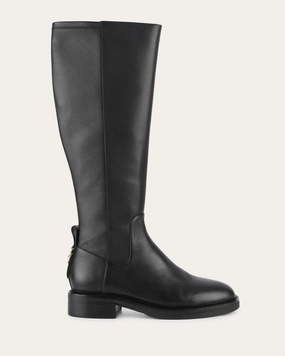 Pure Motion Crafted Quality Jaida Knee Boots Black Leather