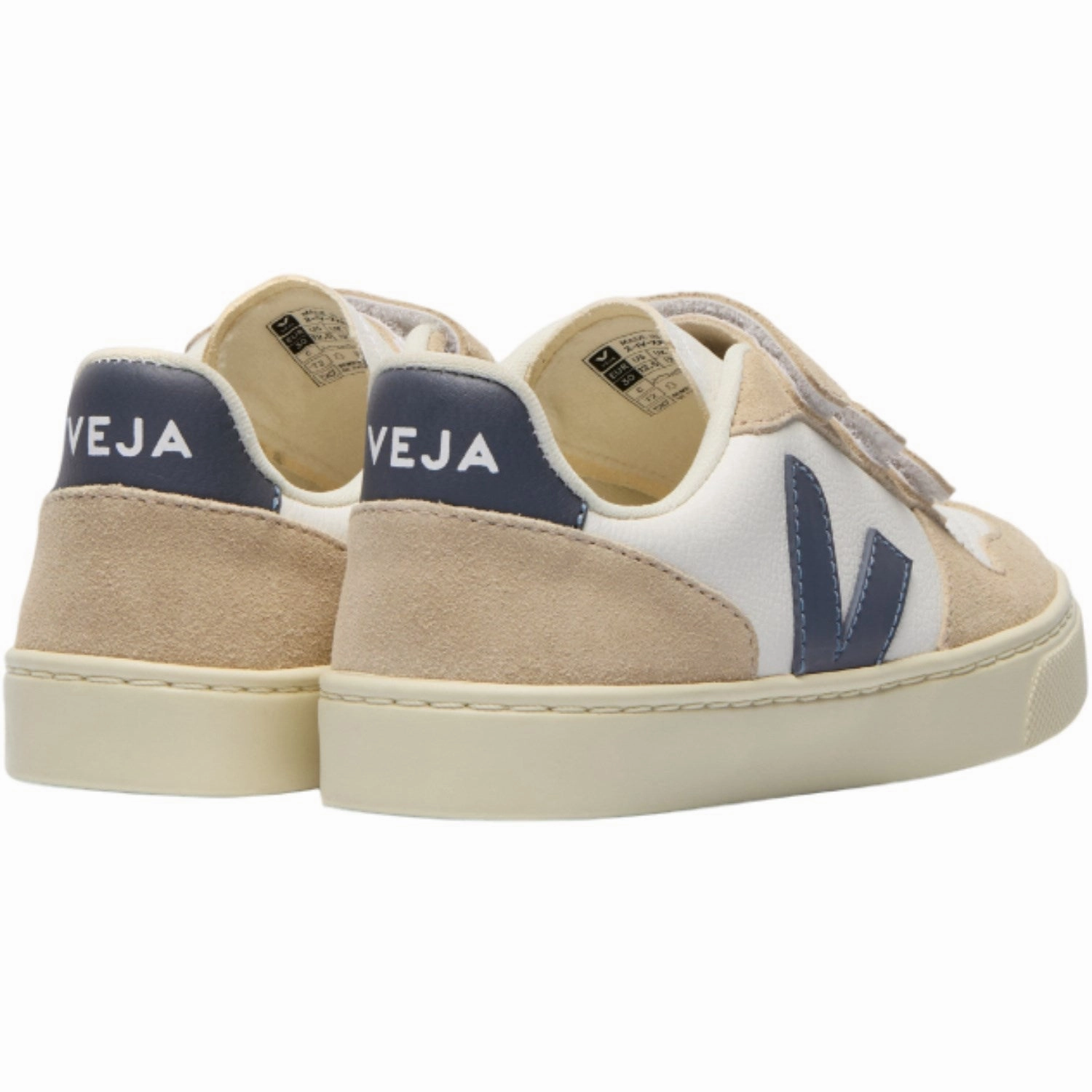 Veja Extra White California Small V-10 Sneakers Modern Build
