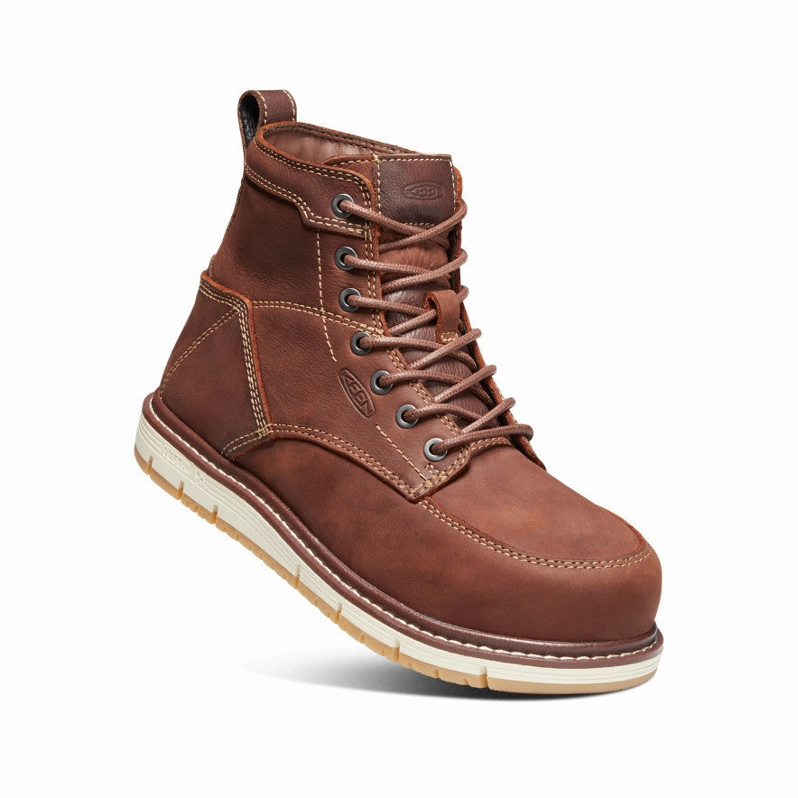 Function-First Fit Active Corewear Women'S San Jose 6" Boot (Aluminum Toe)  |  Gingerbread/Gum