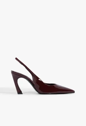 Lexi Sling Patent Pump Ready For Streets Fluid Motionwear