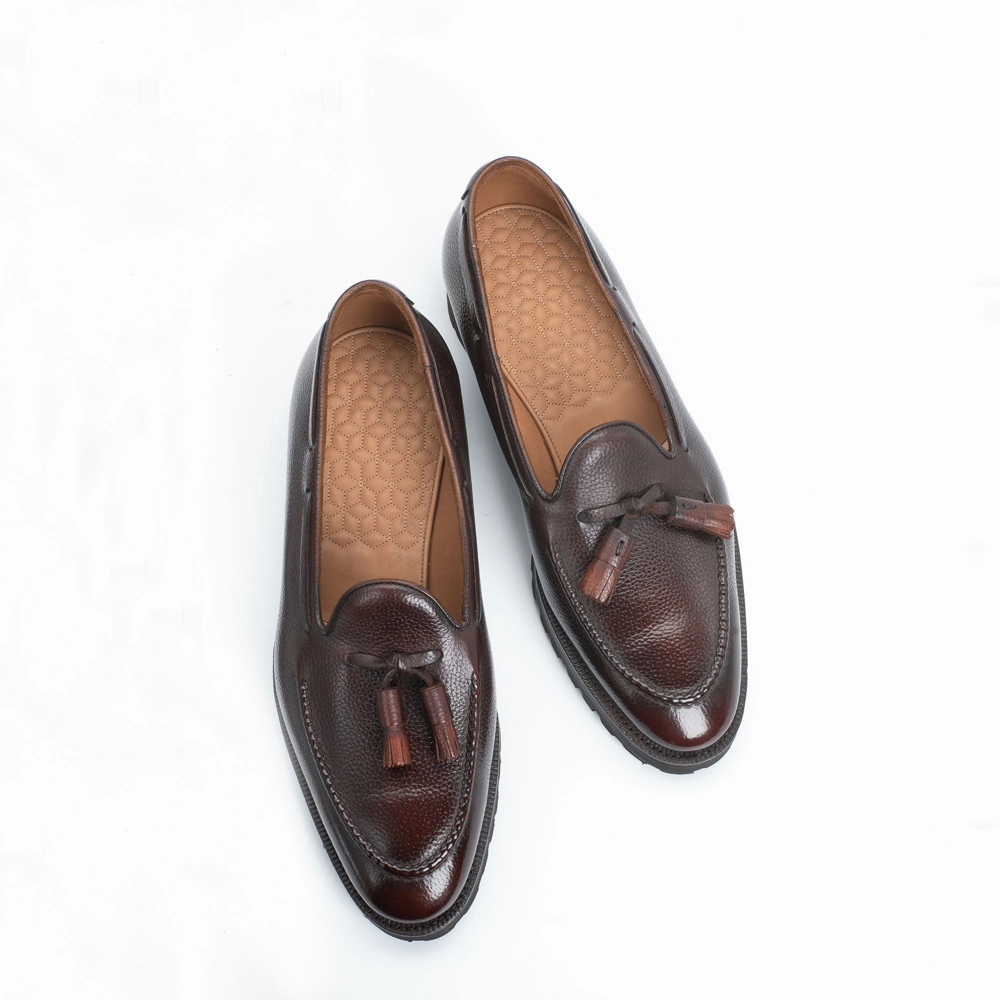 Bold Harmony Manolo Tassel Loafer - Marron Mediterraneo
