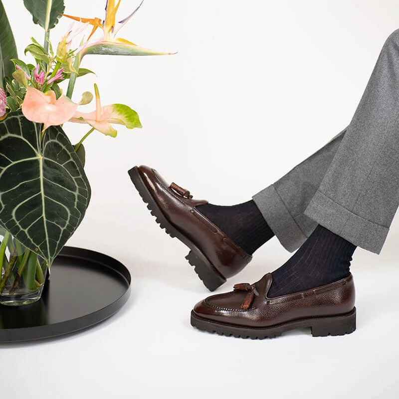 Made For Rhythm Manolo Tassel Loafer - Marron Mediterraneo
