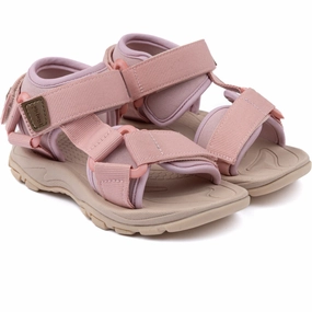 Pom Pom Bright Rose Trecking Sandal Velcro Inspired By Rhythm Core Style System