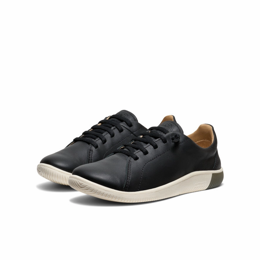 Ready-To-Flow Women'S Knx Leather Sneaker  |  Black/Star White