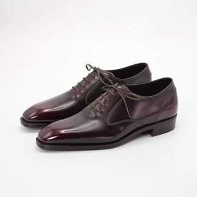 Balmoral Origin Shoe Mto - Ciruela Patina Movement Layers Easy Polish