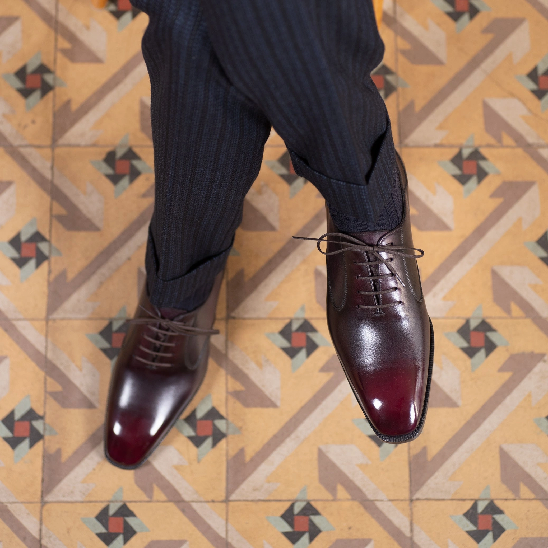 Balmoral Origin Shoe Mto - Ciruela Patina Redefining Casual