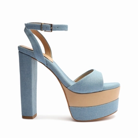 Kaila Platform Fabric Sandal Utility In Style
