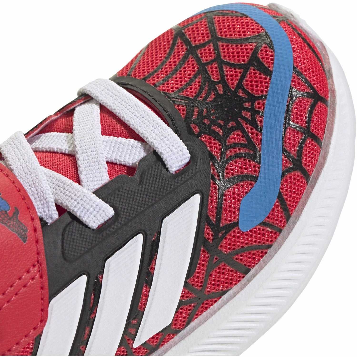 Rhythm-Based Wear Adidas Originals Pure Ruby/Ftwr White/Bright Blue Runfalcon Spider-Man El I Sneakers