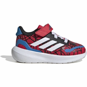 Precision Comfort Adidas Originals Pure Ruby/Ftwr White/Bright Blue Runfalcon Spider-Man El I Sneakers