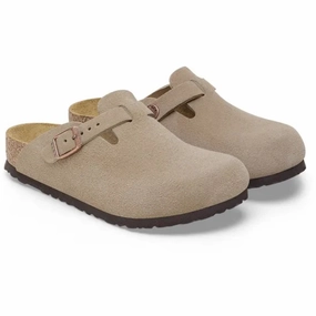Integrated Cool Birkenstock Boston Kids Leve Taupe