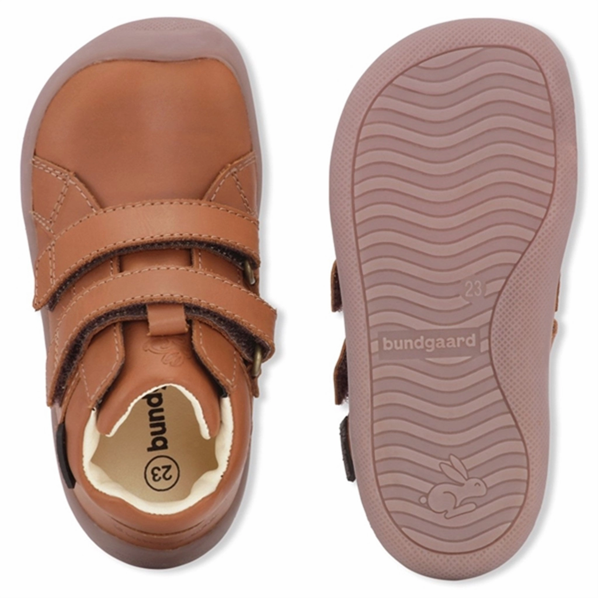 Form Meets Calm Bundgaard The Walk Tex Velcro Cognac