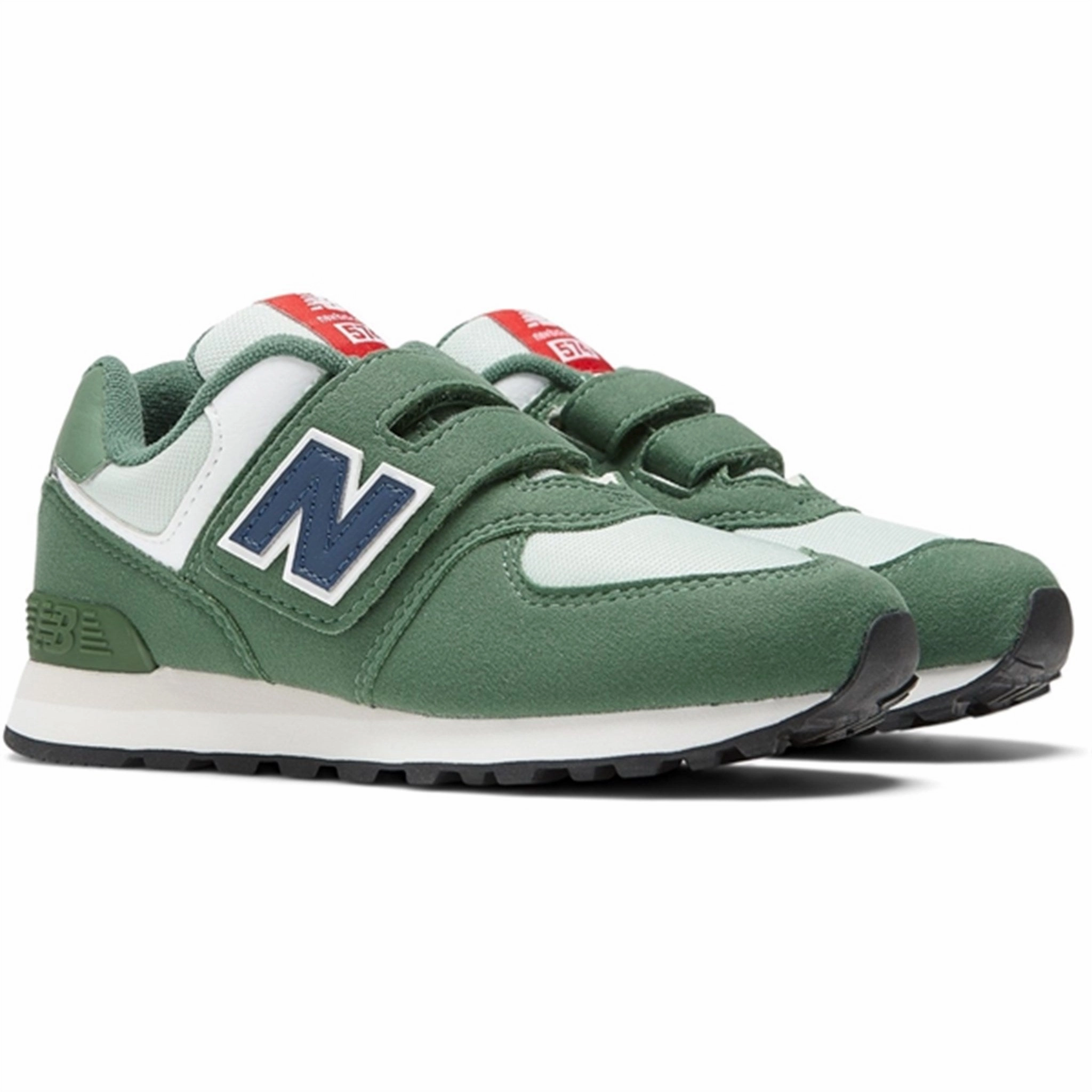 New Balance 574 Hook & Loop Sneakers Nori Universal Outfit Ready When You Are