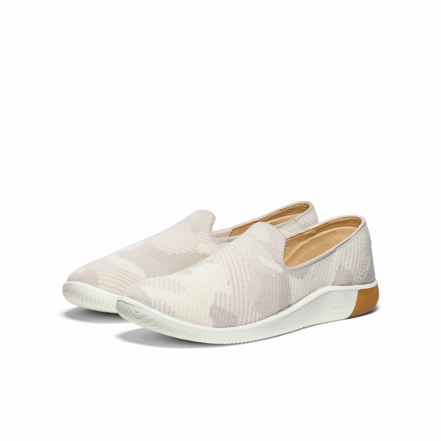 Mindful Wear Active Ease Women'S Knx Knit Slip-On  |  Silver Lining/Birch