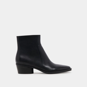Fahari H2O Wide Booties Black Leather Design-Led