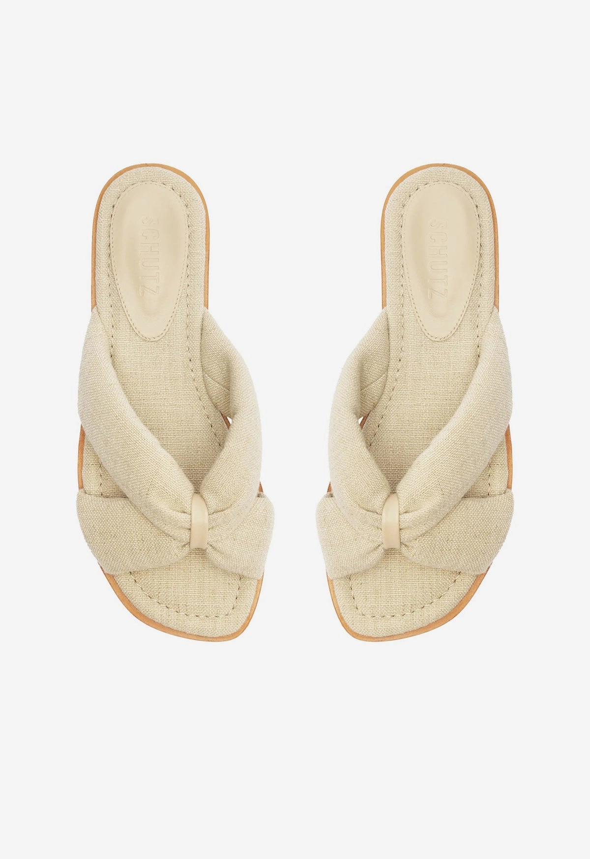 Fairy Casual Linen Sandal Shaped For Flow Clean-Forward