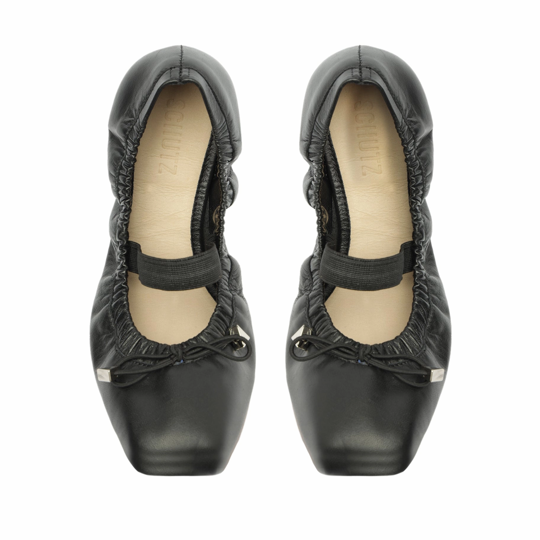 Designed For Fluidity Expressive Minimal Fanny Leather Flat