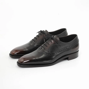 Quiet Strength Federico Balmoral Brogue Oxford Mto - Espresso