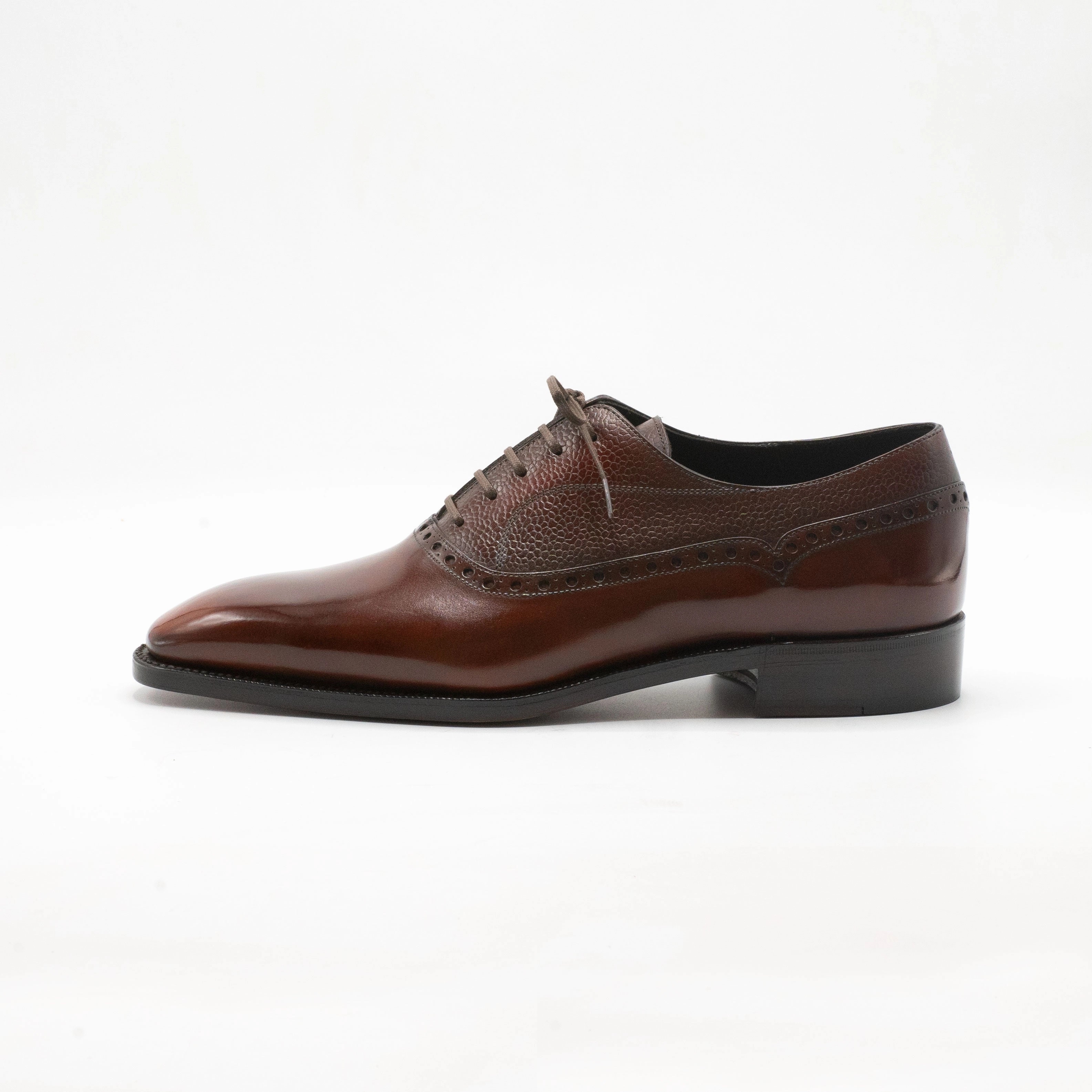 Federico Balmoral Brogue Oxford Mto - Light Mahogany Lifestyle Ahead