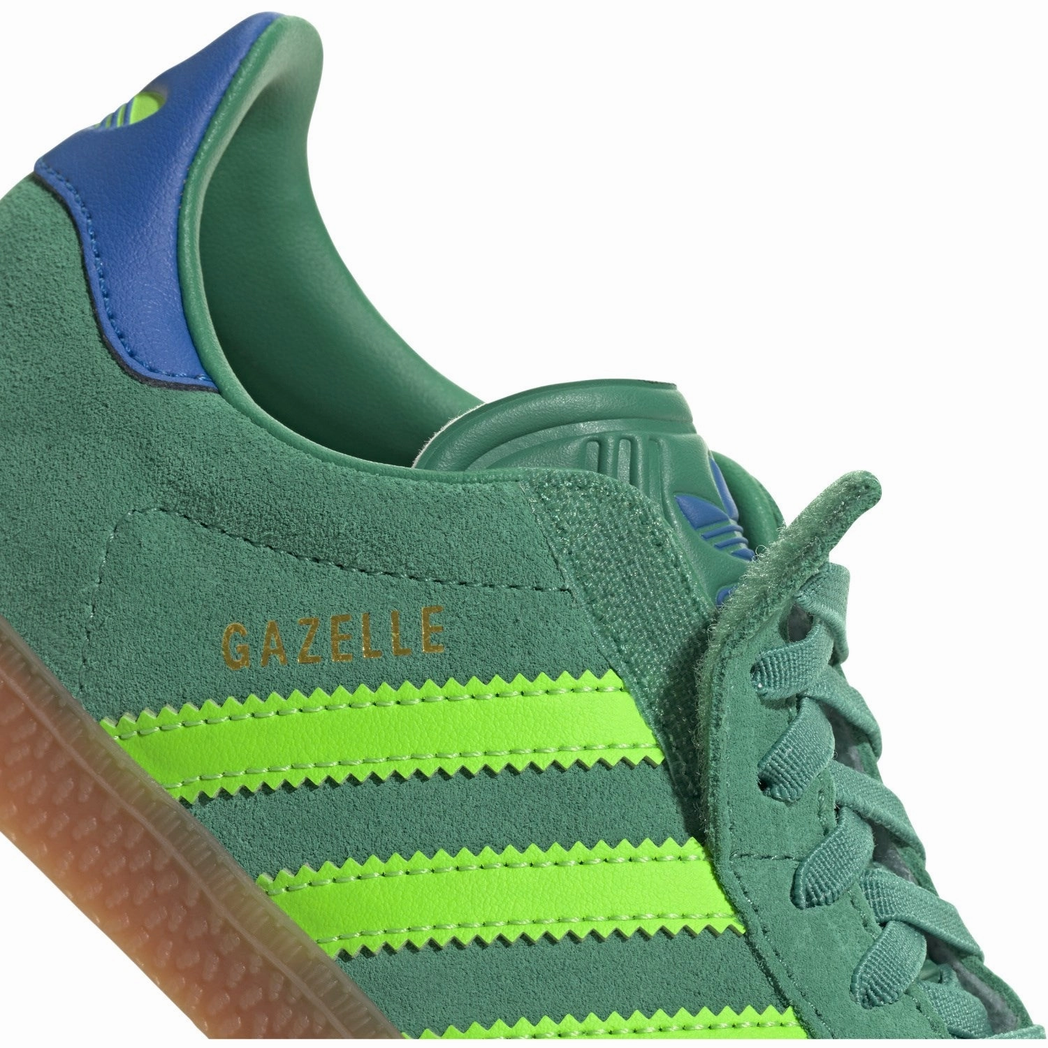 Function-First Fit Subtle Evolution Adidas Originals Semi Court Green/Solar Green/Bluebird Gazelle Cf El C Sneakers