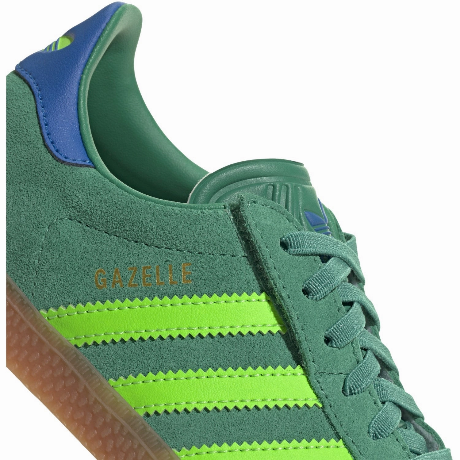 Adidas Originals Semi Court Green/Solar Green/Bluebird Gazelle Cf El C Sneakers Core-Level Comfort
