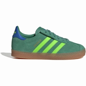 Adidas Originals Semi Court Green/Solar Green/Bluebird Gazelle Cf El C Sneakers Everyday Ready Designed For Pace