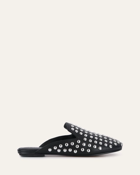 Function-First Fit Gracie Casual Flats Black Leather
