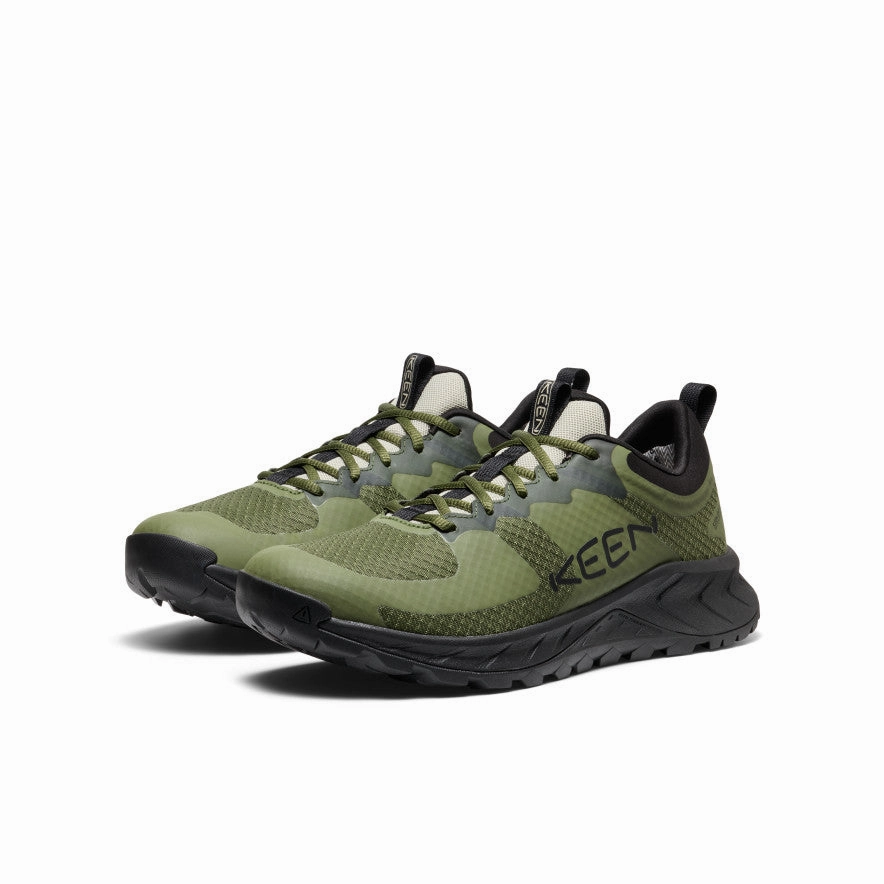 Men'S Versacore Waterproof Shoe  |  Bronze Green/Black Daily Clarity Refined To Go