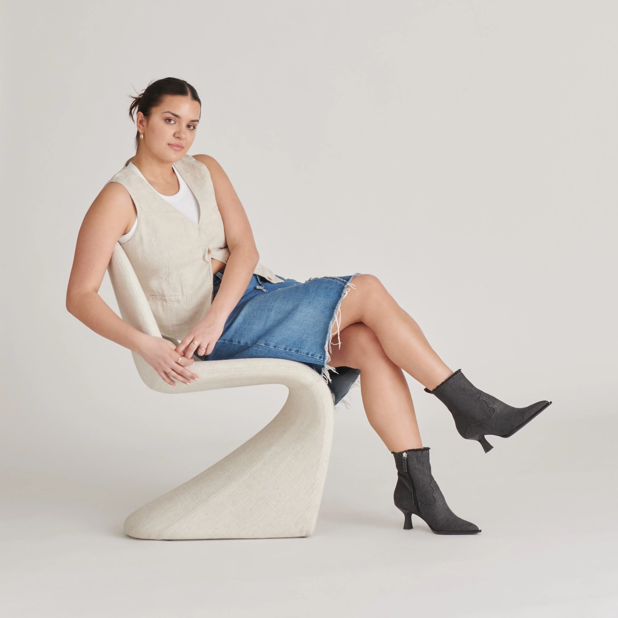 Austin Boots Carbon Denim Inspired Layerwear