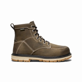 Women'S San Jose 6" Waterproof 90 Heel Boot (Aluminum Toe)  |  Steel Grey/Gum Urban Core Open Utility