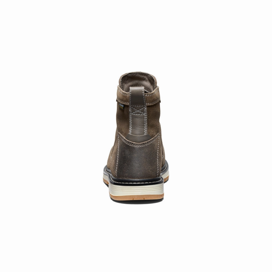 Crafted To Move Bold Minimal Women'S San Jose 6" Waterproof 90 Heel Boot (Aluminum Toe)  |  Steel Grey/Gum