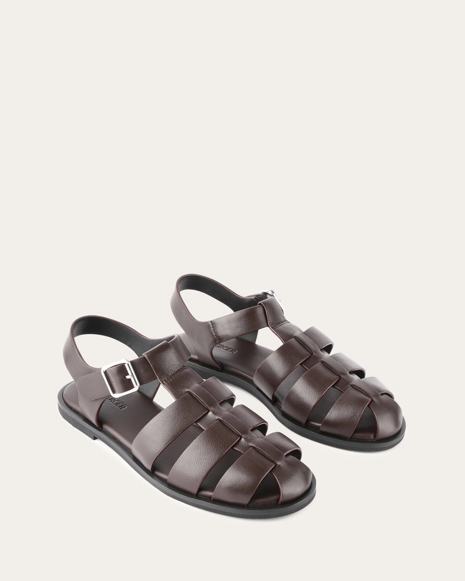 Finn Flat Sandals Chocolate Leather Versatile Soul Crafted Balance