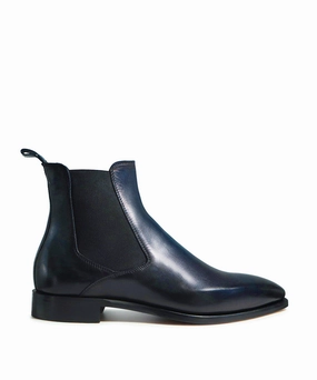 Performance Meets Style Urban Active Firenze Midnight Blue Ankle Boots