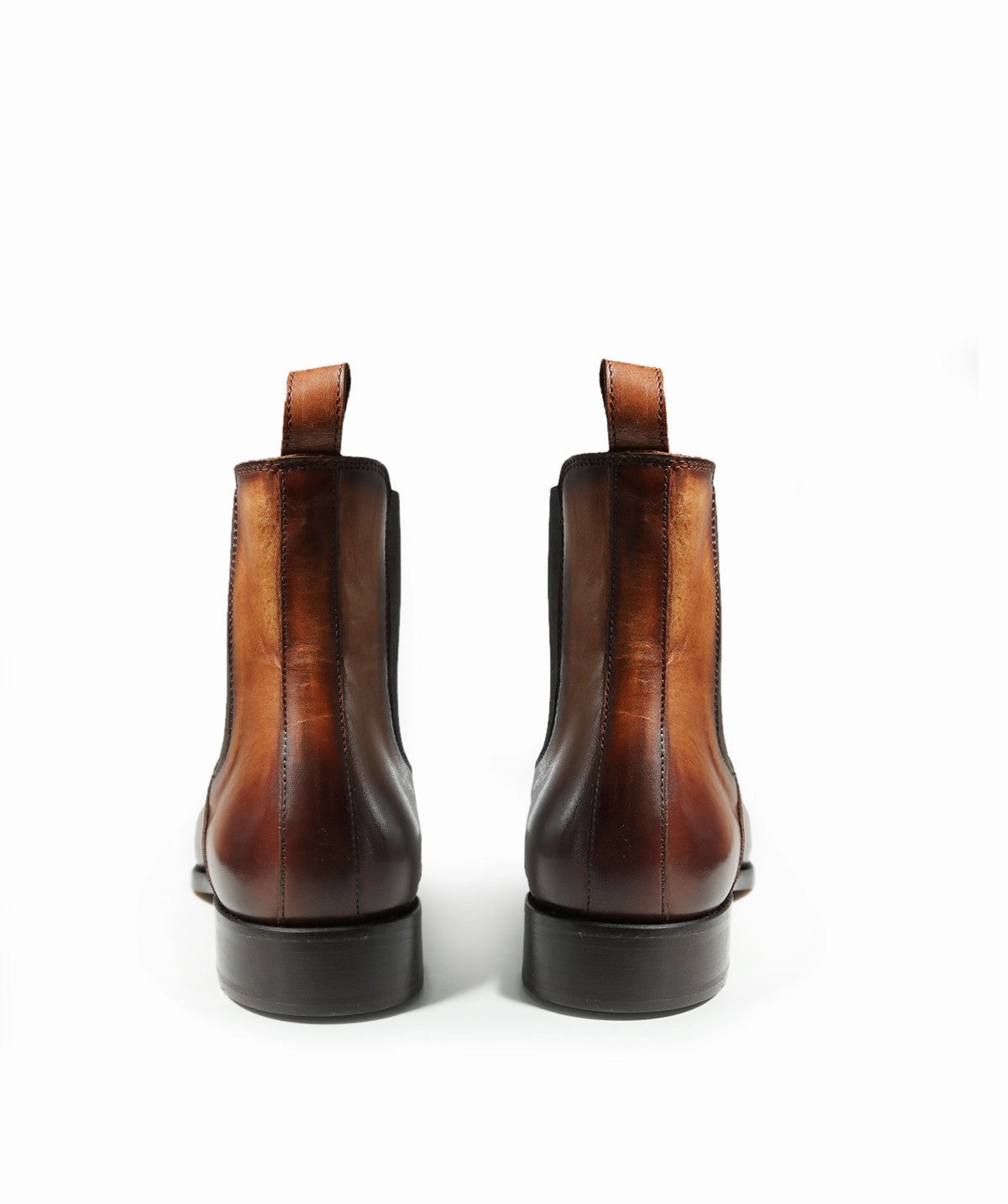 Crafted Clarity Firenze Patina Brown Ankle Boots
