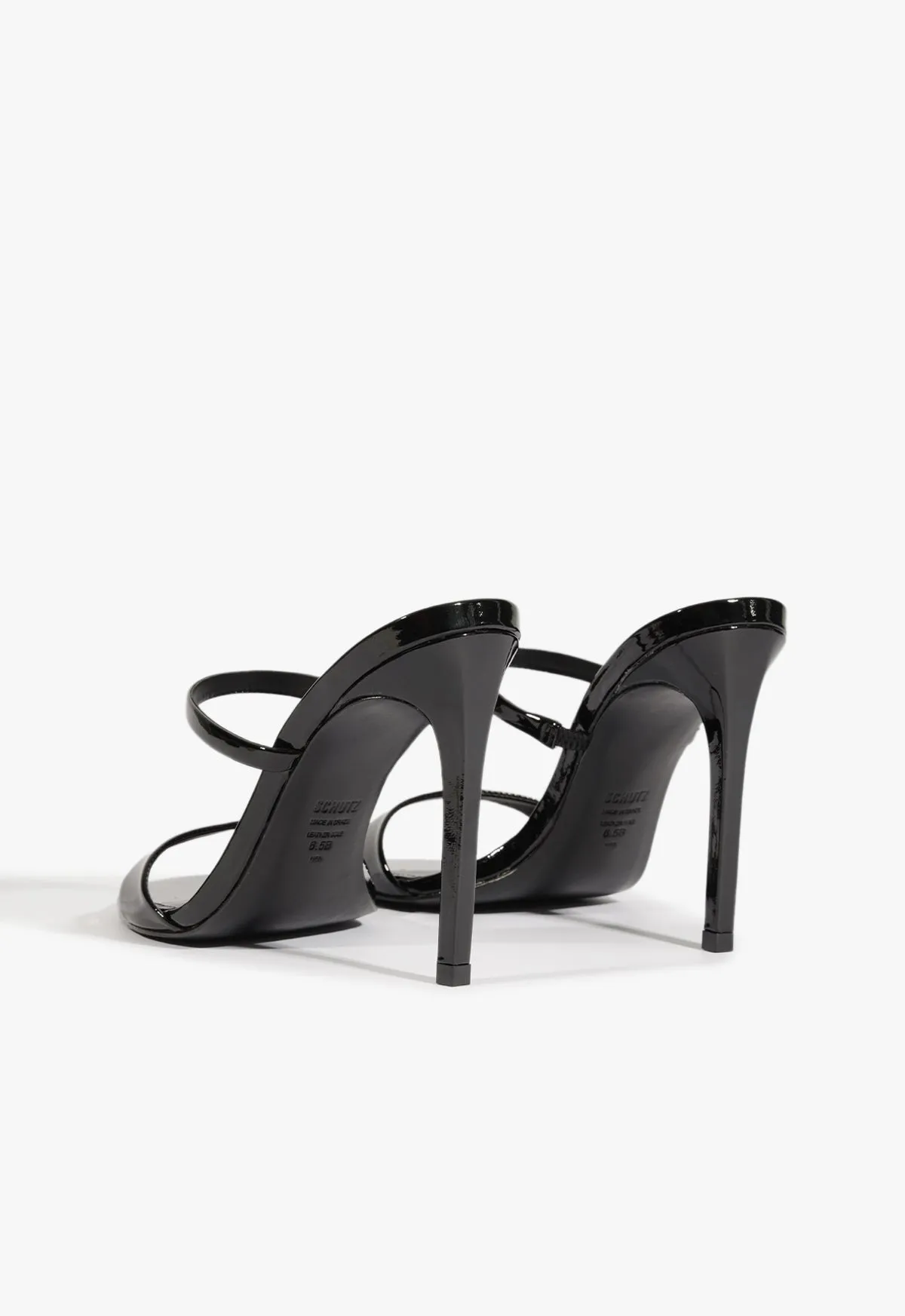Motion-Driven Wear Jessica Mule Patent Sandal