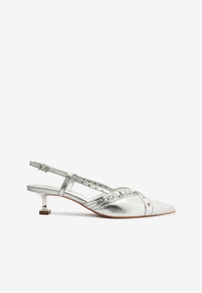 Venezia Metallic Leather Pump Layer Up Smart
