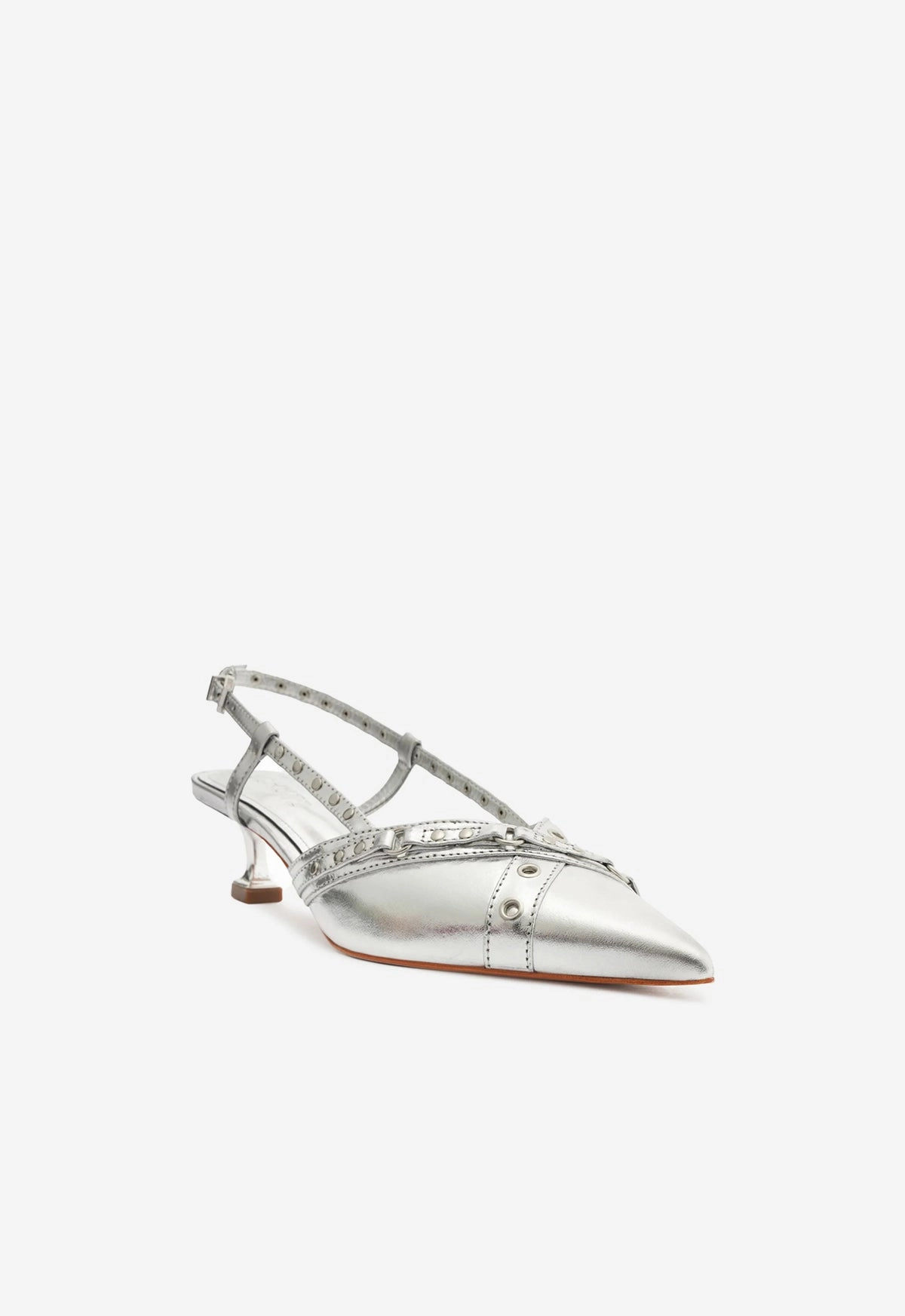Venezia Metallic Leather Pump Style In Balance Urban Lifestyle