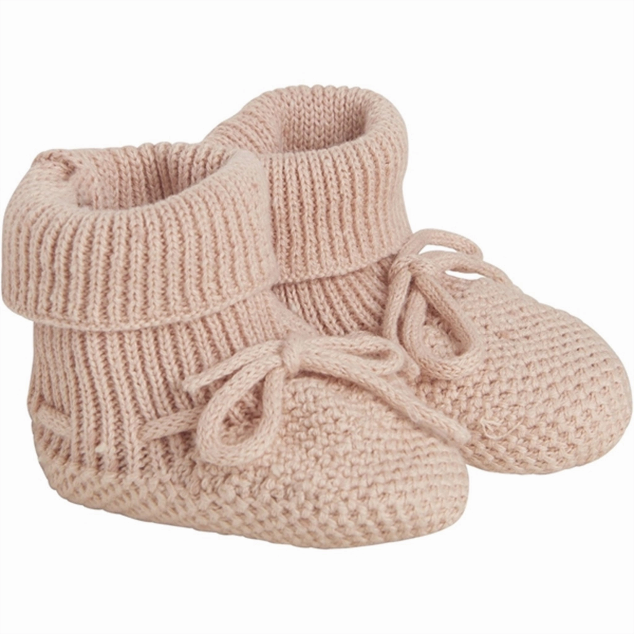 Fixoni Cameo Rose Knit Footies Simple City Clean Dailywear